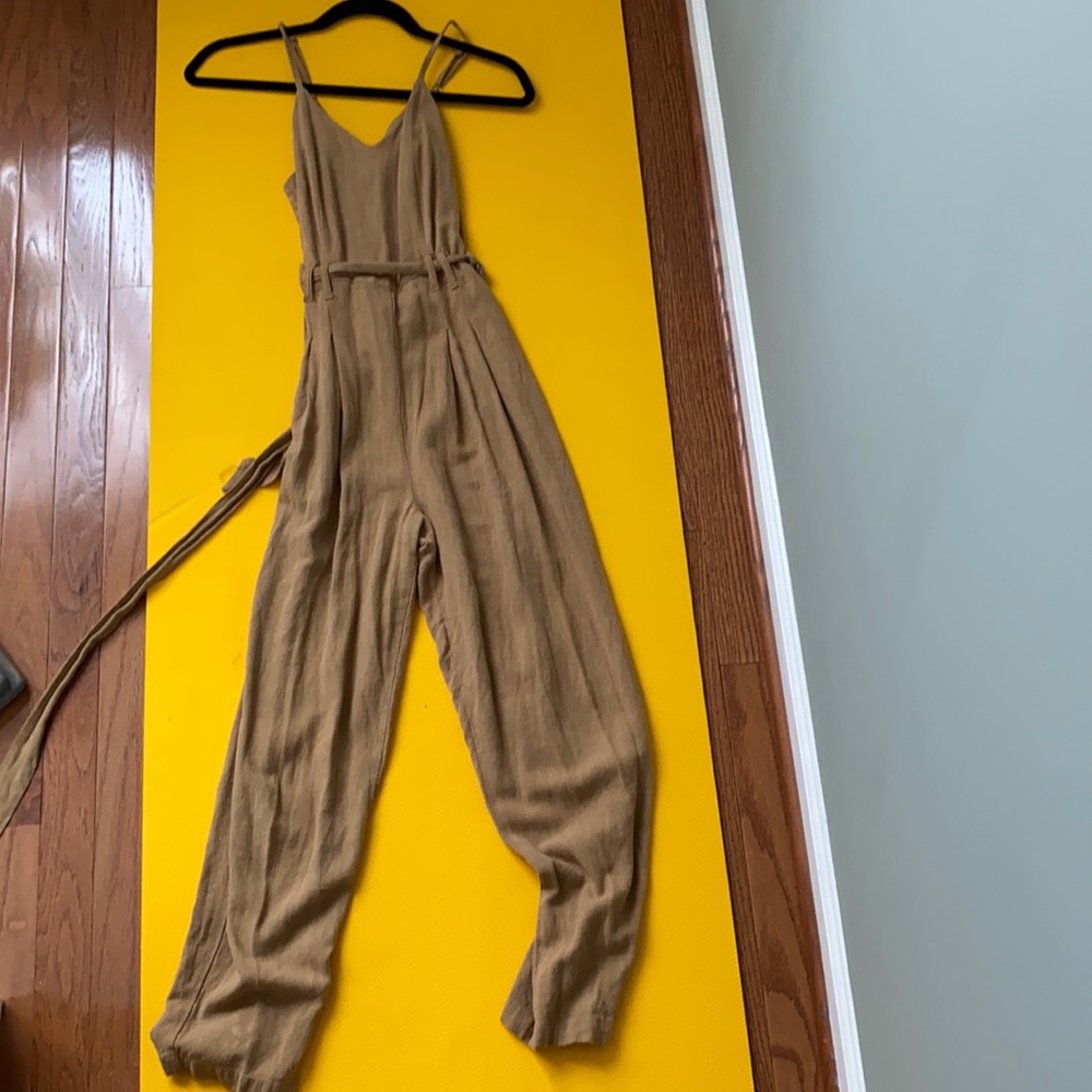 High vneck jumpsuit